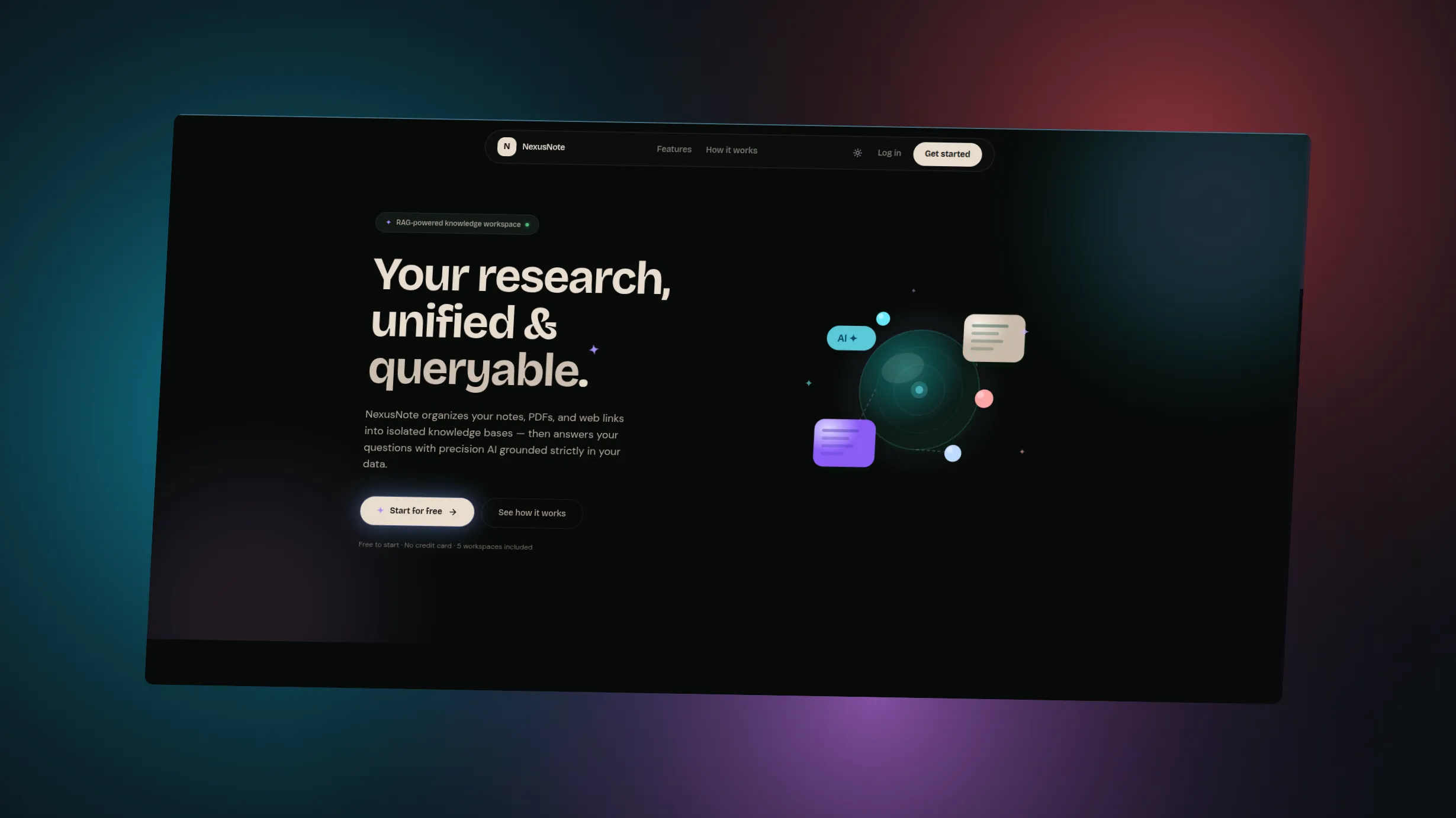 NexusNote screenshot